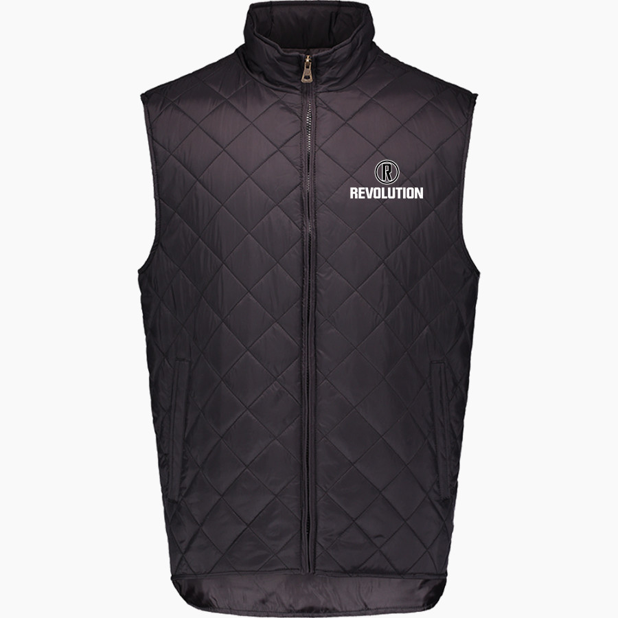 Revolution Volleyball Club <span class="pdp-name-mascot">Revolution Volleyball Club</span> MV Sport Weatherproof Vintage Men's Diamond Quilt Vest