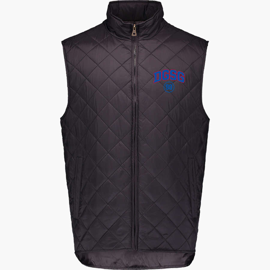 DGSG Bearcats <span class="pdp-name-mascot">Geyser Wranglers</span> MV Sport Weatherproof Vintage Men's Diamond Quilt Vest
