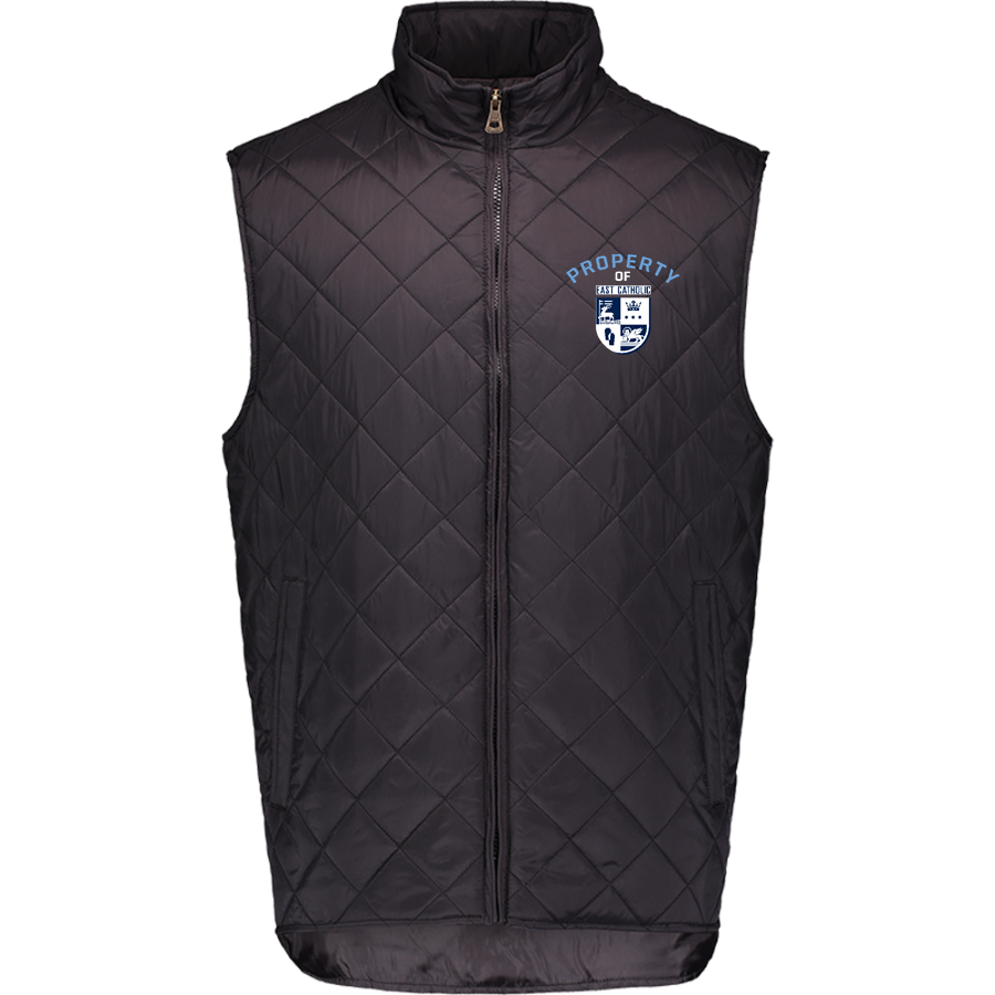 EAST CATHOLIC EAGLES ONLINE STORE <span class="pdp-name-mascot">EAST EAGLES</span> MV Sport Weatherproof Vintage Men's Diamond Quilt Vest