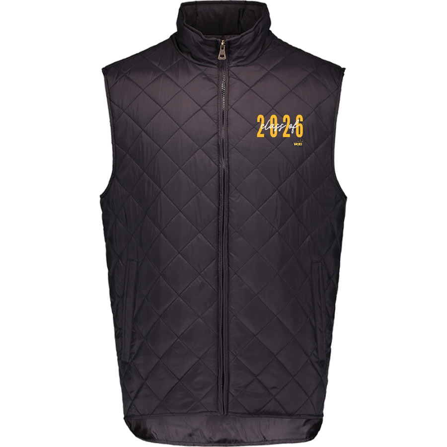 Cumberland <span class="pdp-name-mascot">ROWAN COLLEGE OF SOUTH JERSEY</span> MV Sport Weatherproof Vintage Men's Diamond Quilt Vest