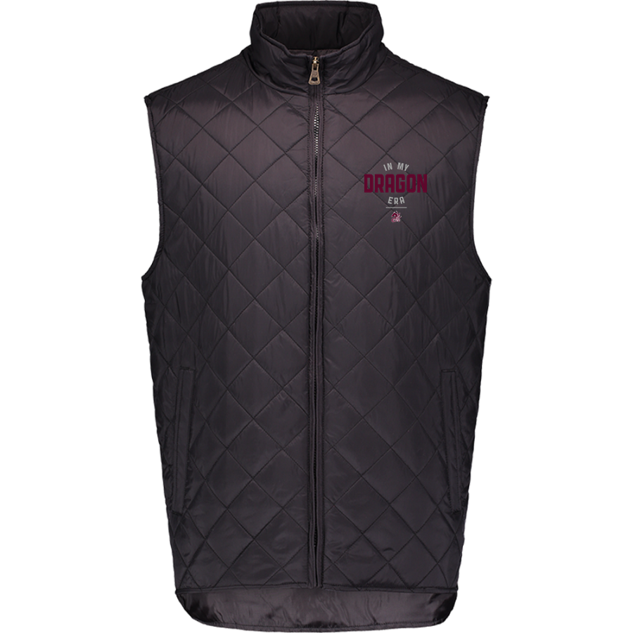 Math & Science Academy Dragons <span class="pdp-name-mascot">Math & Science Academy Dragons</span> MV Sport Weatherproof Vintage Men's Diamond Quilt Vest