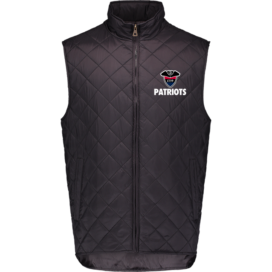 Germantown Academy Patriots <span class="pdp-name-mascot">Germantown Academy Patriots</span> MV Sport Weatherproof Vintage Men's Diamond Quilt Vest