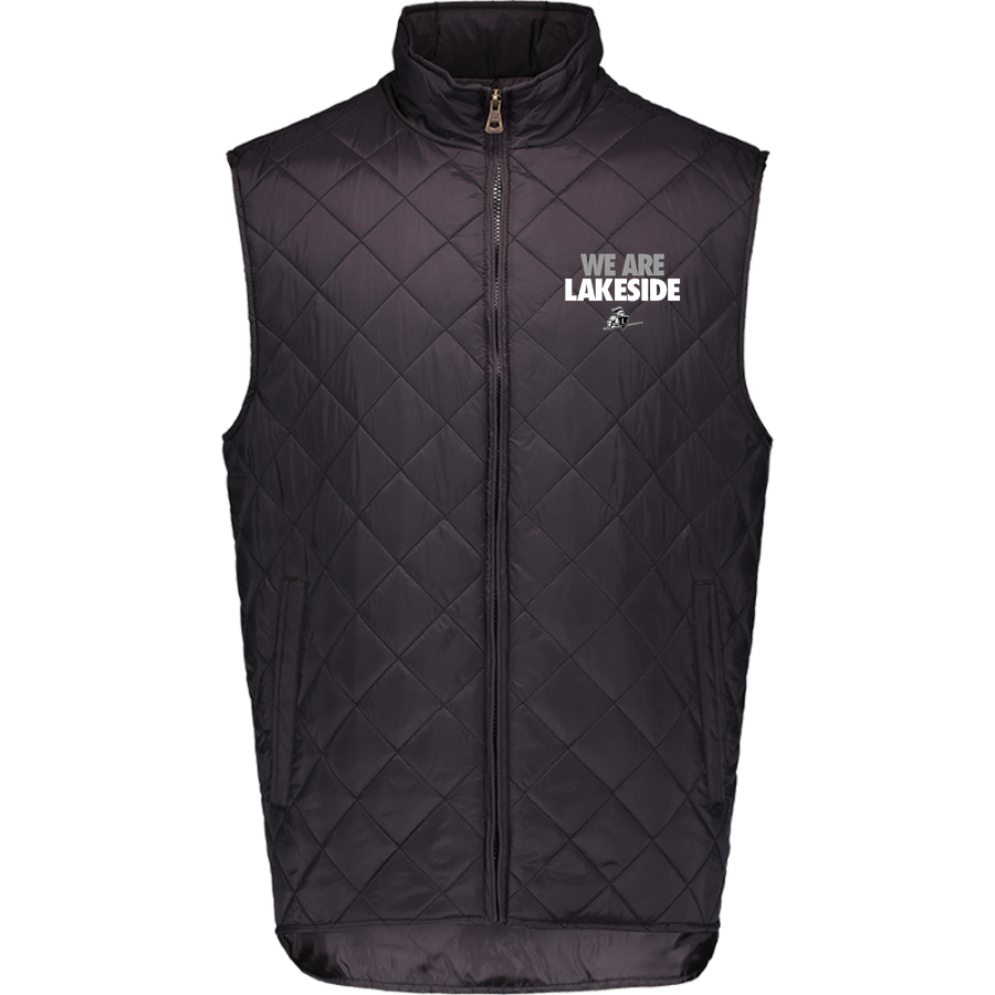 LAKESIDE HIGH SCHOOL KNIGHTS <span class="pdp-name-mascot">LAKESIDE KNIGHTS</span> MV Sport Weatherproof Vintage Men's Diamond Quilt Vest