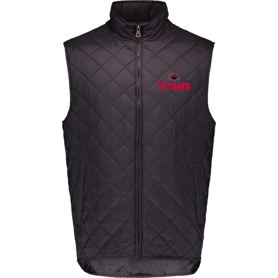 Gunn Titans <span class="pdp-name-mascot">Gunn Titans</span> MV Sport Weatherproof Vintage Men's Diamond Quilt Vest