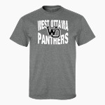 West Ottawa Panthers MV Sport Men's Classic Short Sleeve Tee Front Thumbnail