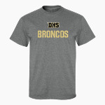 Davenport Broncos <span class="pdp-name-mascot">Davenport Broncos</span> MV Sport Men's Classic Short Sleeve Tee Front Thumbnail