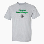 PROVO HIGH SCHOOL BULLDOGS <span class="pdp-name-mascot">PROVO BULLDOGS</span> MV Sport Men's Classic Short Sleeve Tee Front Thumbnail
