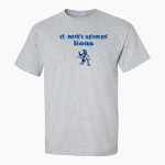 St. Mark's Episcopal Lions <span class="pdp-name-mascot">Saint Mark's Episcopal School Lions</span> MV Sport Men's Classic Short Sleeve Tee Front Thumbnail