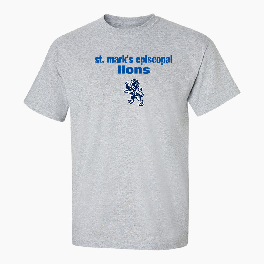 St. Mark's Episcopal Lions <span class="pdp-name-mascot">Saint Mark's Episcopal School Lions</span> MV Sport Men's Classic Short Sleeve Tee