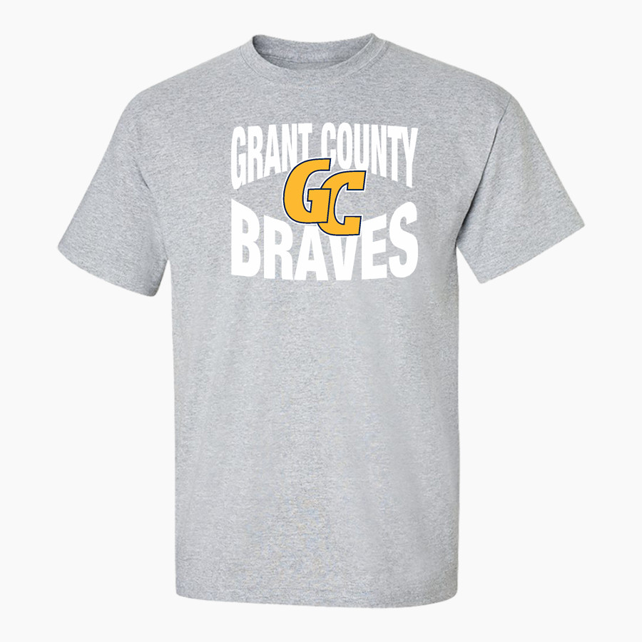 Grant County Braves The Official Online Store <span class="pdp-name-mascot">Grant County Braves</span> MV Sport Men's Classic Short Sleeve Tee
