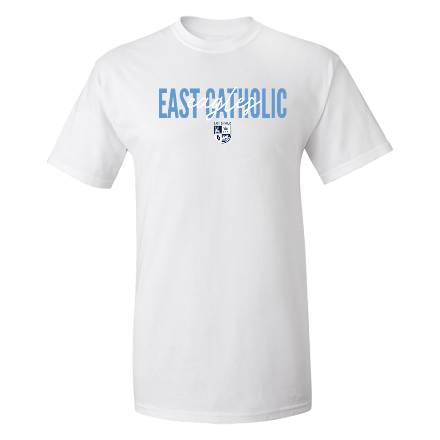 EAST CATHOLIC EAGLES ONLINE STORE <span class="pdp-name-mascot">EAST EAGLES</span> MV Sport Men's Classic Short Sleeve Tee