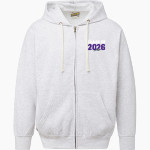 DENAIR HIGH SCHOOL COYOTES <span class="pdp-name-mascot">DENAIR COYOTES</span> MV Sport Men's Vintage Fleece Full-Zip Hoodie Front Thumbnail