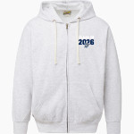 GONZAGA PREP SCHOOL BULLPUPS <span class="pdp-name-mascot">GONZAGA PREP BULLPUPS</span> MV Sport Men's Vintage Fleece Full-Zip Hoodie Front Thumbnail