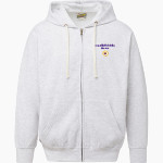 Gospel Light Christian Lions <span class="pdp-name-mascot">Gospel Light Christian School Lions</span> MV Sport Men's Vintage Fleece Full-Zip Hoodie Front Thumbnail