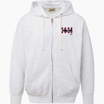 NEW ALBANY HIGH SCHOOL EAGLES MV Sport Men's Vintage Fleece Full-Zip Hoodie Front Thumbnail