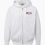 Nova Knights MV Sport Men's Vintage Fleece Full-Zip Hoodie Front Thumbnail