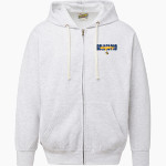Goldsboro Cougars <span class="pdp-name-mascot">Goldsboro Cougars</span> MV Sport Men's Vintage Fleece Full-Zip Hoodie Front Thumbnail