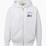French-American School of New York - Online Store <span class="pdp-name-mascot">French-American School Sharks</span> MV Sport Men's Vintage Fleece Full-Zip Hoodie Front Thumbnail