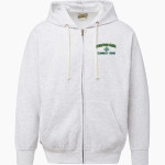 Pacific Union College Pioneers <span class="pdp-name-mascot">Pacific Union College Pioneers</span> MV Sport Men's Vintage Fleece Full-Zip Hoodie Front Thumbnail