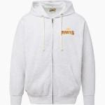 Marshfield Pirates MV Sport Men's Vintage Fleece Full-Zip Hoodie Front Thumbnail