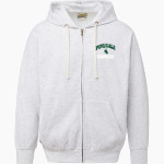 PINEDALE HIGH SCHOOL WRANGLERS MV Sport Men's Vintage Fleece Full-Zip Hoodie Front Thumbnail