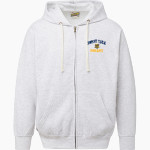 Payne Tech Lions MV Sport Men's Vintage Fleece Full-Zip Hoodie Front Thumbnail
