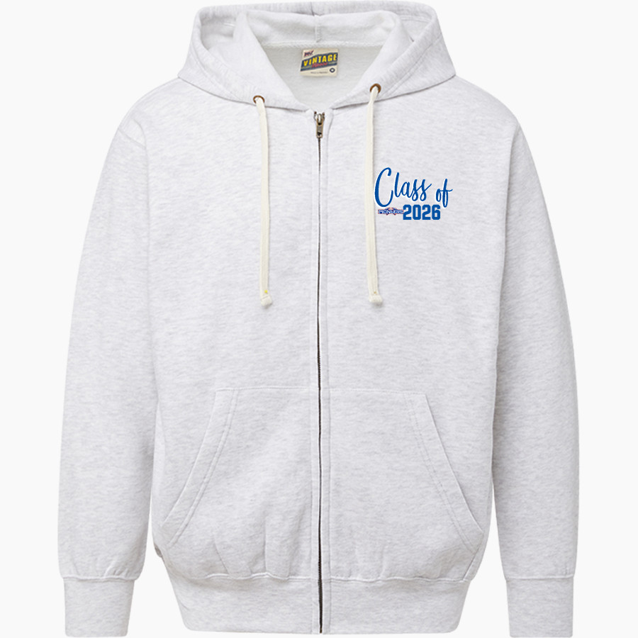 UW-Platteville PIONEERS ONLINE STORE <span class="pdp-name-mascot">UW-Platteville Pioneers</span> MV Sport Men's Vintage Fleece Full-Zip Hoodie