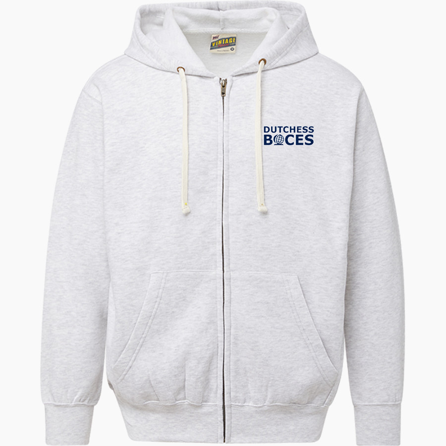 Dutchess BOCES <span class="pdp-name-mascot">Dutchess County BOCES</span> MV Sport Men's Vintage Fleece Full-Zip Hoodie