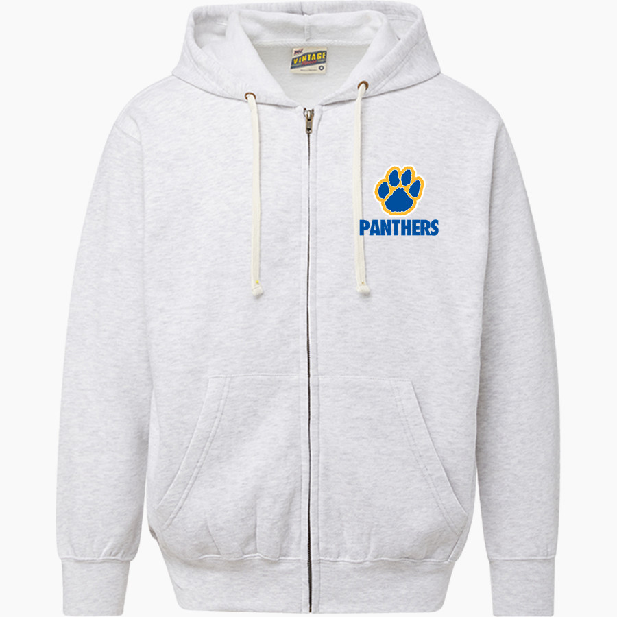 Fulton Panthers <span class="pdp-name-mascot">Fulton Jr. High School Panthers</span> MV Sport Men's Vintage Fleece Full-Zip Hoodie