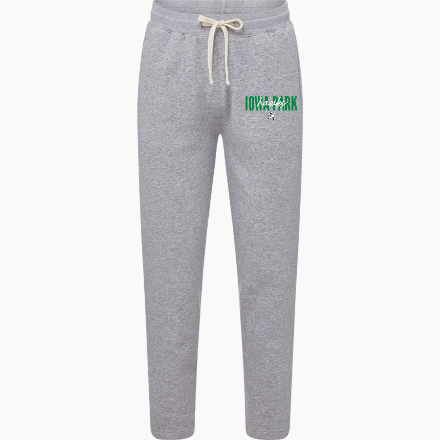 IOWA PARK HIGH SCHOOL HAWKS MV Sport Men's Vintage Fleece Pant