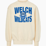 WELCH HIGH SCHOOL WILDCATS MV Sport Men's Coastal Color Crew Front Thumbnail