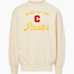 COFFEEVILLE HIGH SCHOOL PIRATES MV Sport Men's Coastal Color Crew Front Thumbnail