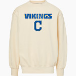 Crocker Middle School Vikings MV Sport Men's Coastal Color Crew Front Thumbnail
