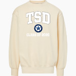 Texas School for the Deaf MV Sport Men's Coastal Color Crew Front Thumbnail
