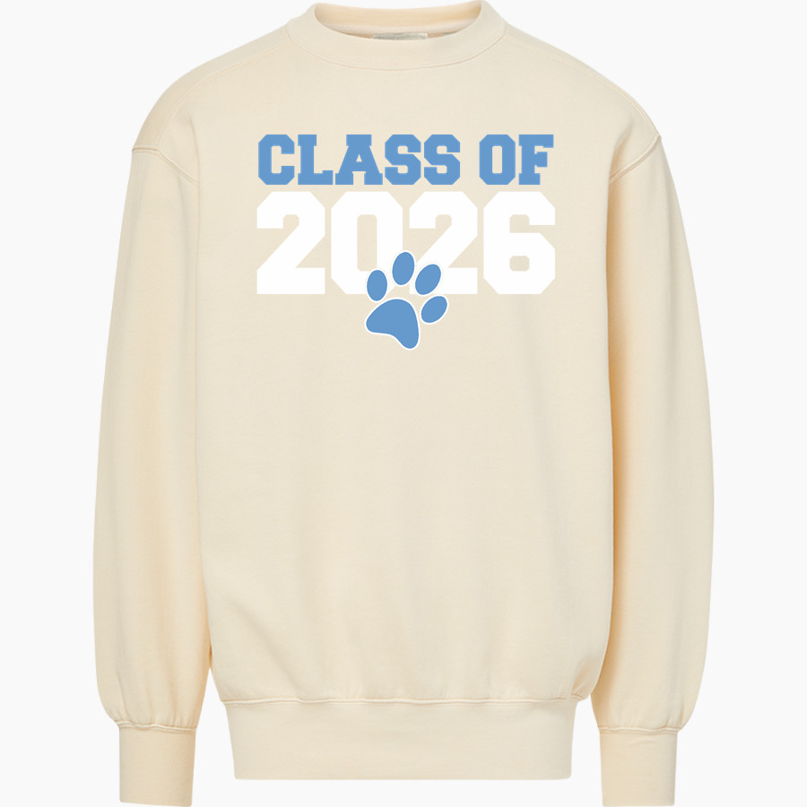 CROW HIGH SCHOOL Cougars Online Store MV Sport Men's Coastal Color Crew