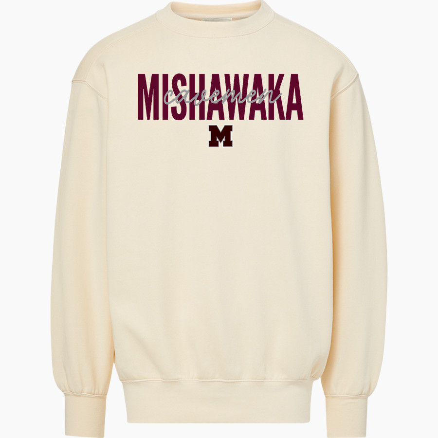 Mishawaka Cavemen MV Sport Men's Coastal Color Crew
