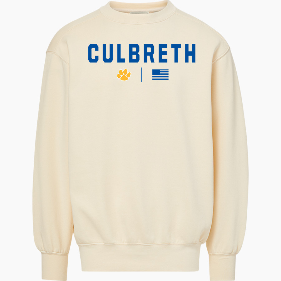 CULBRETH Cougars <span class="pdp-name-mascot">GREY CULBRETH MIDDLE SCHOOL Cougars</span> MV Sport Men's Coastal Color Crew