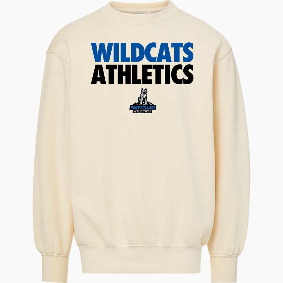 Penn College Wildcats Online Store MV Sport Men's Coastal Color Crew