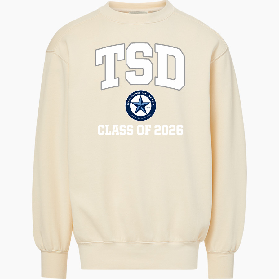 Texas School for the Deaf MV Sport Men's Coastal Color Crew