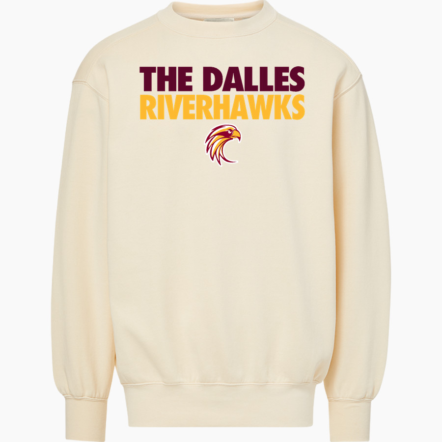 THE DALLES HIGH SCHOOL RIVERHAWKS MV Sport Men's Coastal Color Crew