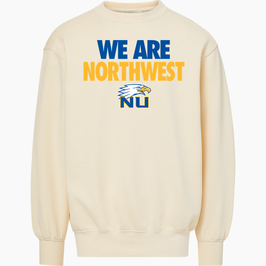 Northwest University Eagles Online Store <span class="pdp-name-mascot">Northwest Eagles</span> MV Sport Men's Coastal Color Crew