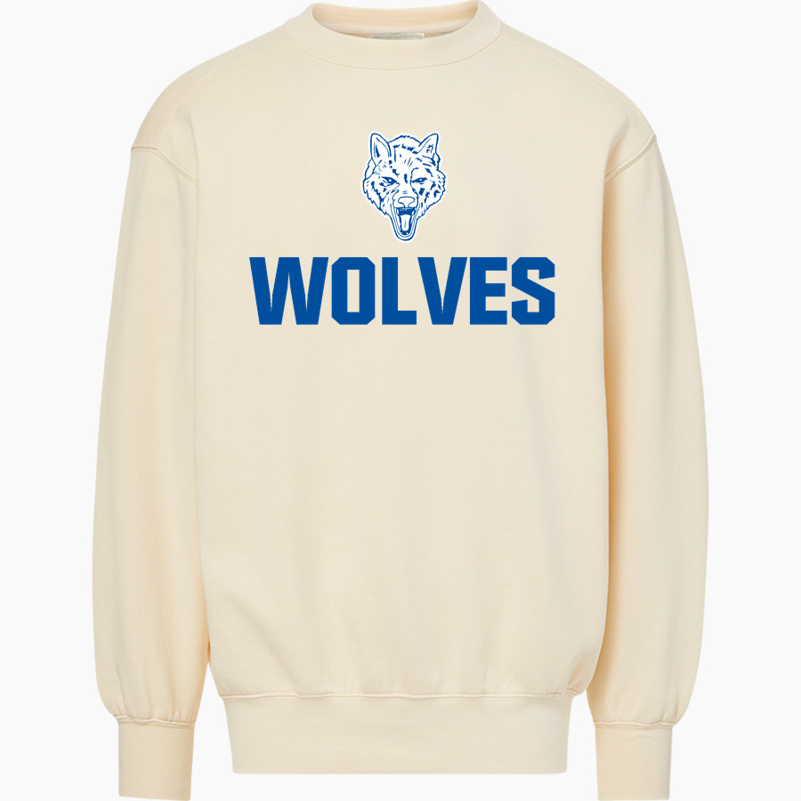 Boone Grove Wolves <span class="pdp-name-mascot">Boone Grove Wolves</span> MV Sport Men's Coastal Color Crew