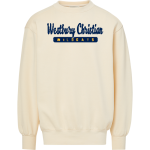 Westbury Christian Wildcats <span class="pdp-name-mascot">Westbury Christian Wildcats</span> Men's Coastal Color Crewneck Sweatshirt Front Thumbnail