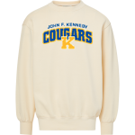 John F. Kennedy Cougars <span class="pdp-name-mascot">John F. Kennedy Cougars</span> MV Sport Men's Coastal Color Crewneck Sweatshirt Front Thumbnail