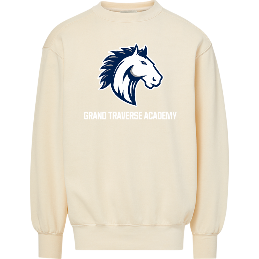 Grand Traverse Academy Mustangs <span class="pdp-name-mascot">Grand Traverse Academy Mustangs</span> MV Sport Men's Coastal Color Crewneck Sweatshirt