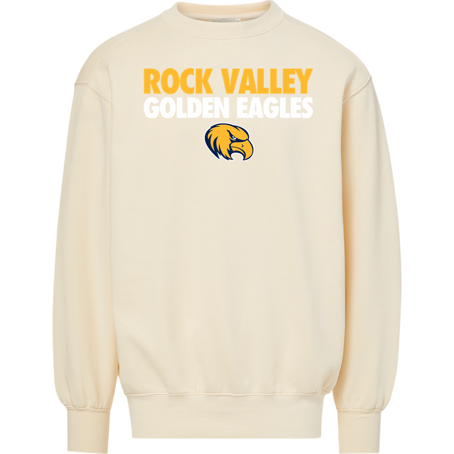 Rock Valley Golden Eagles <span class="pdp-name-mascot">Rock Valley Golden Eagles</span> MV Sport Men's Coastal Color Crewneck Sweatshirt