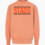 KINGSLEY HIGH SCHOOL STAGS MV Sport Men's Coastal Color Crew Front Thumbnail
