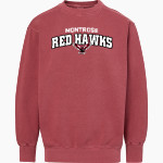 MONTROSE HIGH SCHOOL RED HAWKS MV Sport Men's Coastal Color Crew Front Thumbnail