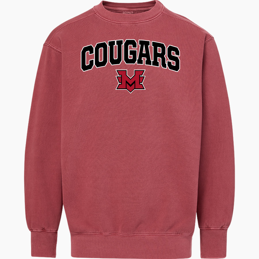 Mountain View Cougars MV Sport Men's Coastal Color Crew