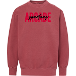 Arcade Fundamental Spartans <span class="pdp-name-mascot">Brad Arcade Fundamental Middle School Spartans</span> MV Sport Men's Coastal Color Crewneck Sweatshirt Front Thumbnail